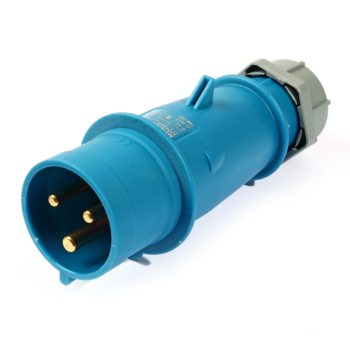 IP44 ปลั๊กตัวผู้ 2P+E 230V 32A(260)