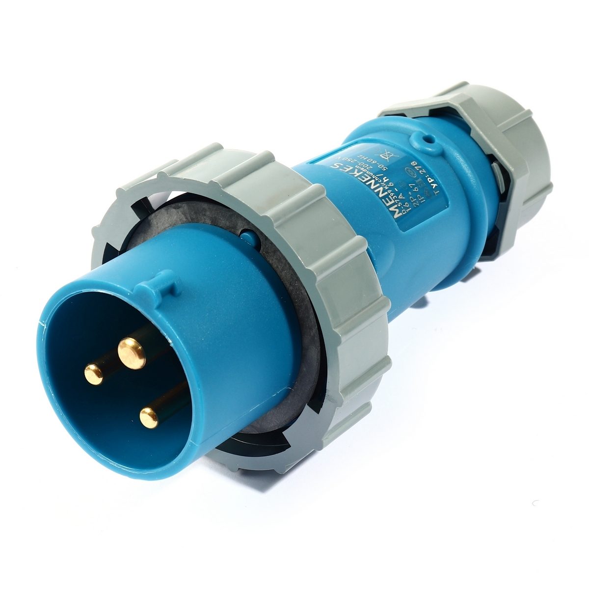 IP67 ปลั๊กตัวผู้AM-TOP 2P+E 230/16A(278)