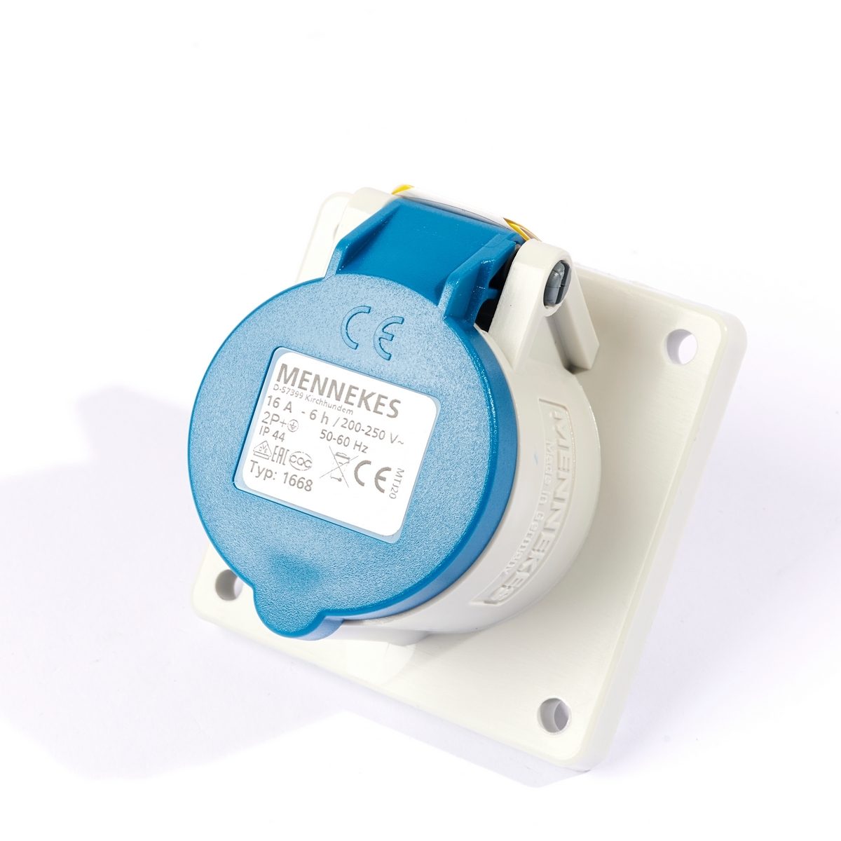 MENNEKES ปลั๊กอุตสาหกรรม ตัวเมีย แบบฝังตรง รุ่น 1791 3P+E/32A/400V/50-60 Hz/IP44 (เมนเนเคส)