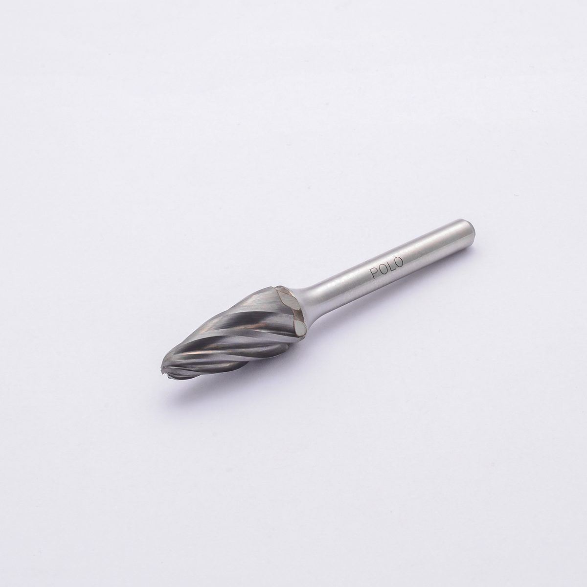 MARATHON เหล็กเจียคาร์ไบด์ทรงเฉียง 14° หัวมน รุ่น ALUMA CUT SL-4M เส้นผ่านศูนย์กลาง 12.7 มม. แกน 6 มม. ความยาวคมกัด 28 มม. สำหรับงานโมลด์ (ม