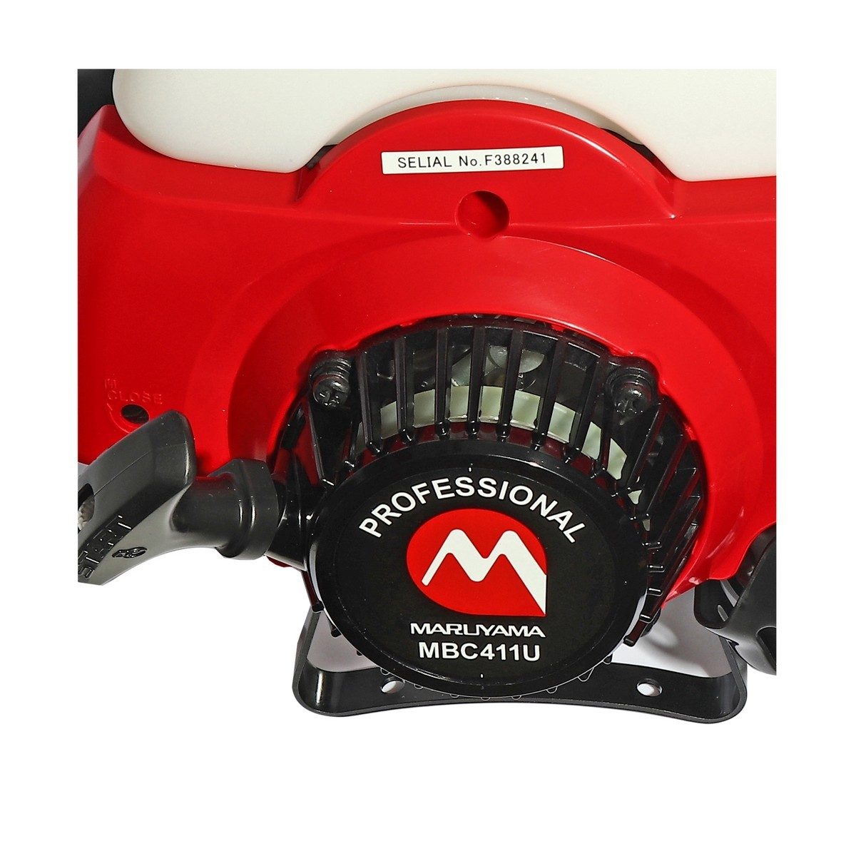 MARUYAMA เครื่องตัดหญ้าสะพายหลัง 2 จังหวะ 40.2 ซีซี รุ่น MBC411U กำลังเครื่องยนต์ 2 แรงม้า น้ำมัน 1.1 ลิตร (มารูยาม่า)