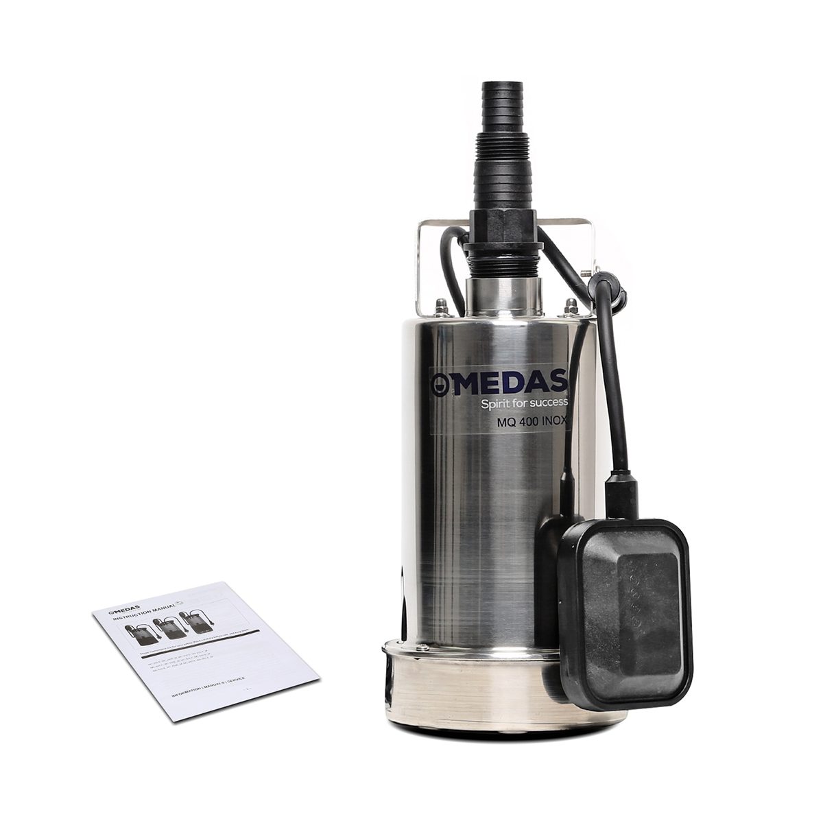 MQ400INOX ปั๊มแช่สำหรับน้ำดี พร้อมลูกลอย