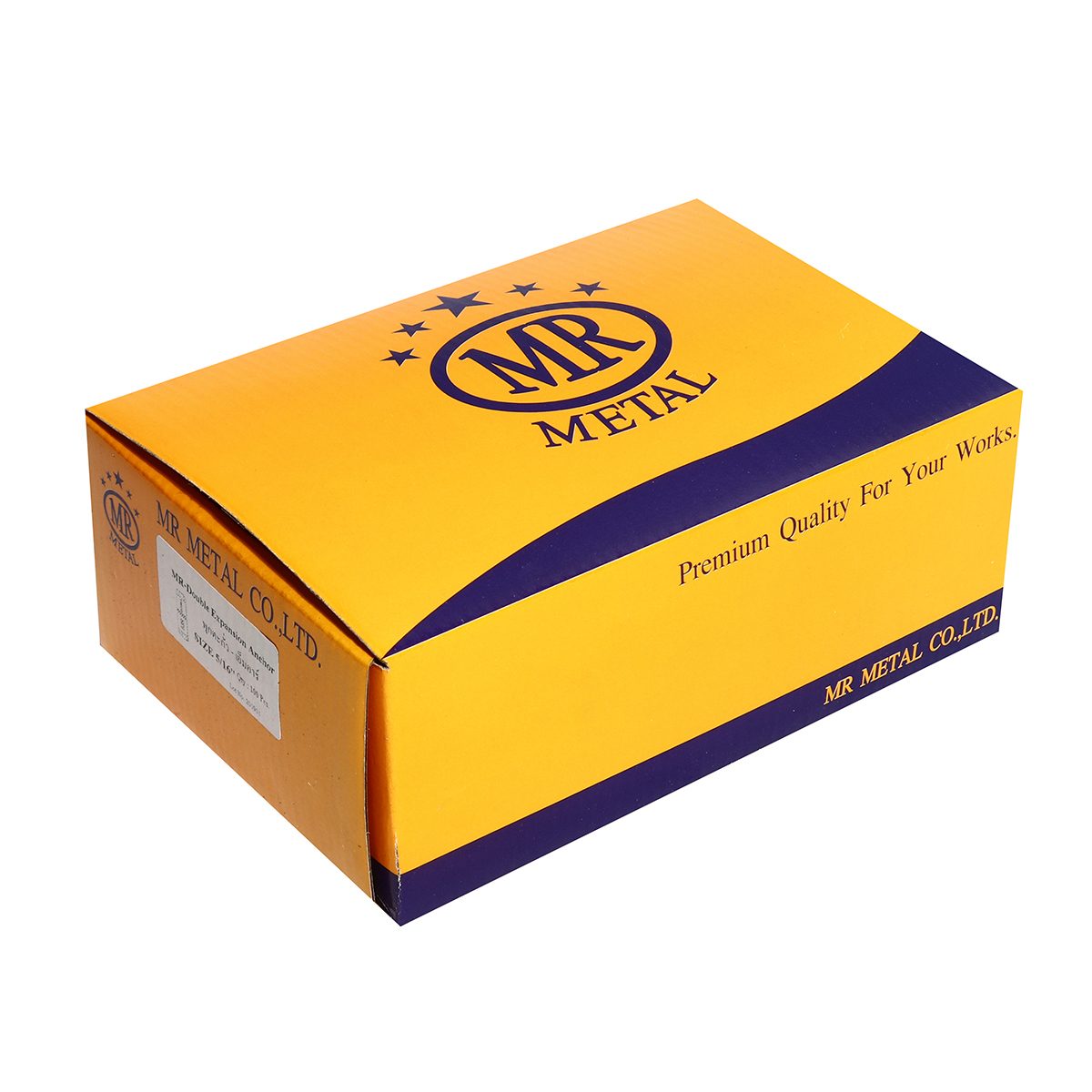 พุกตะกั่ว เอ็มอาร์ เมทัล (MR METAL) รุ่น PK-DB5/16 รุ่น 5/16 นิ้ว สินค้าคุณภาพจากไต้หวัน ผลิตจากซิงค์อัลลอยค์บริสุทธิ์ (100%) ใช้งานได้ดีกับ