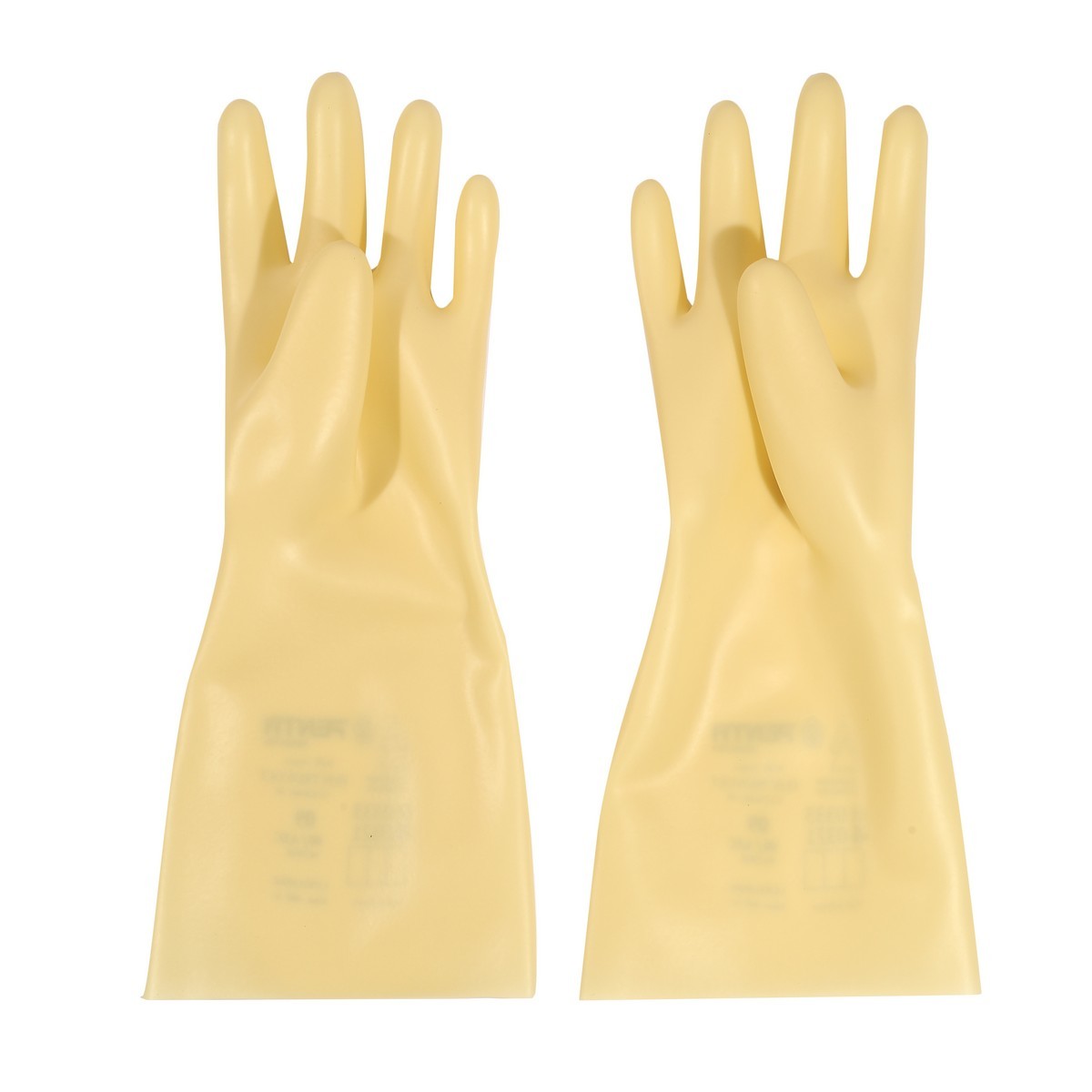 MAXSAFE REGELTEX ถุงมือยางกันไฟฟ้า รุ่น GEL02500V ป้องกันไฟฟ้าแรงสูงระดับ 00 กันกระแสไฟฟ้า 500 - 2,500 โวลต์ ได้รับการรับรองมาตรฐาน IEC 6090