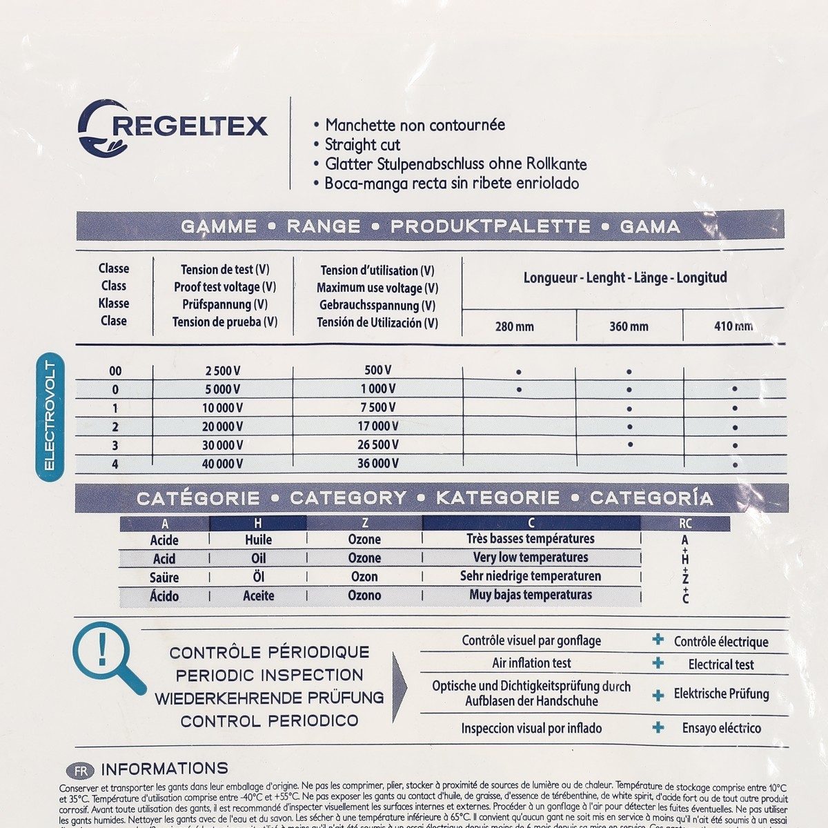 MAXSAFE REGELTEX ถุงมือยางกันไฟฟ้า รุ่น GEL10000V ป้องกันไฟฟ้าแรงสูงระดับ 00 กันกระแสไฟฟ้า 7,500 - 10,000 โวลต์ ได้รับการรับรองมาตรฐาน IEC 6