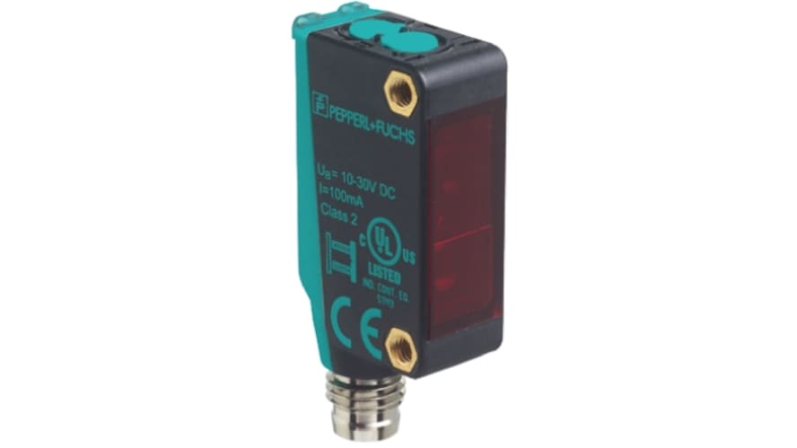 ML100-8-1000-RT/95/102, Pepperl + Fuchs Diffuse Photoelectric Sensor, Block Sensor, 1 m Detection Range
