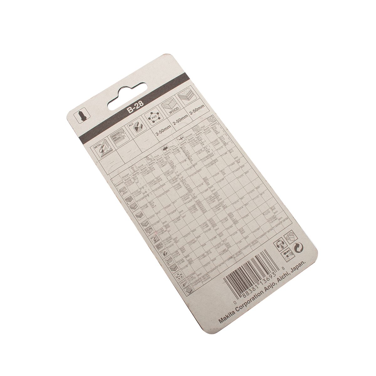 ใบเลื่อยจิกซอ B-28 (5ใบ/1PAC) A-80391