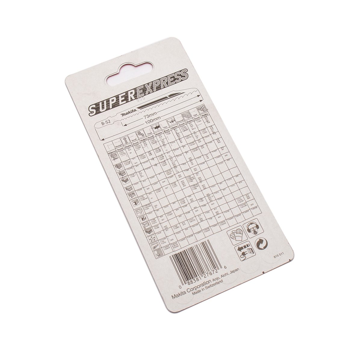 ใบเลื่อยจิกซอ B-52 (5ใบ/1PAC) B-06482