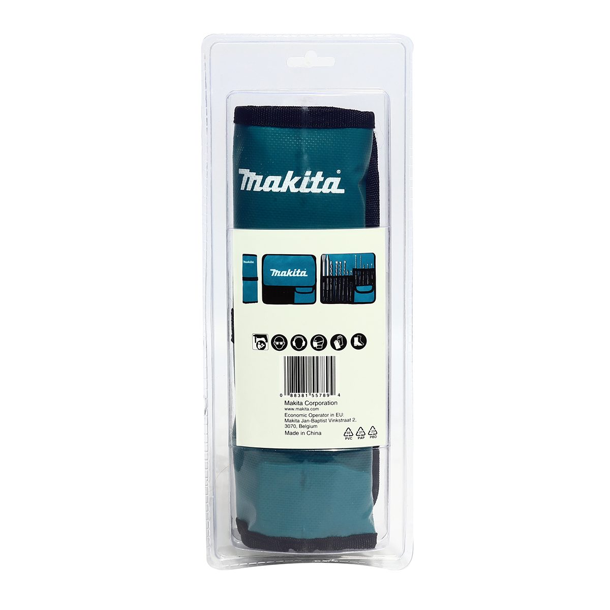 ชุดดอกสว่านและดอกสกัด SDS-PLUS มากีต้า (MAKITA) รุ่น D-70895 จำนวน 13 ดอก/ชุด บรรจุในถุงผ้า
