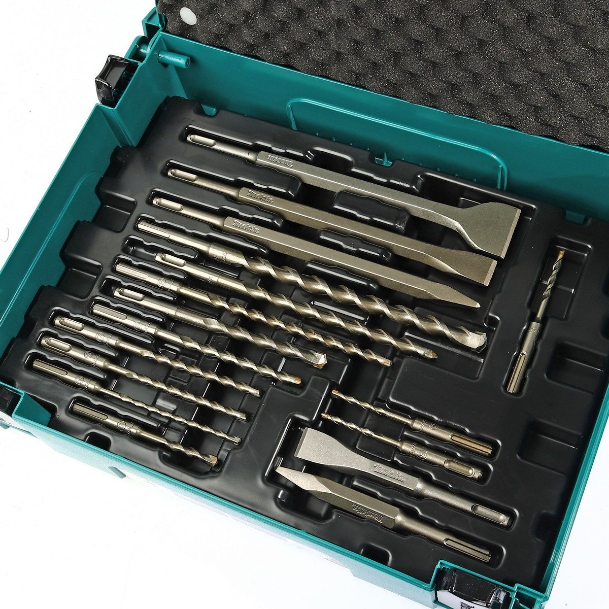 MAKITA ชุดดอกสว่าน+ดอกสกัด SDS-PLUS บรรจุในกล่อง MAKPAC รุ่น B-52059 (17 ชิ้น)