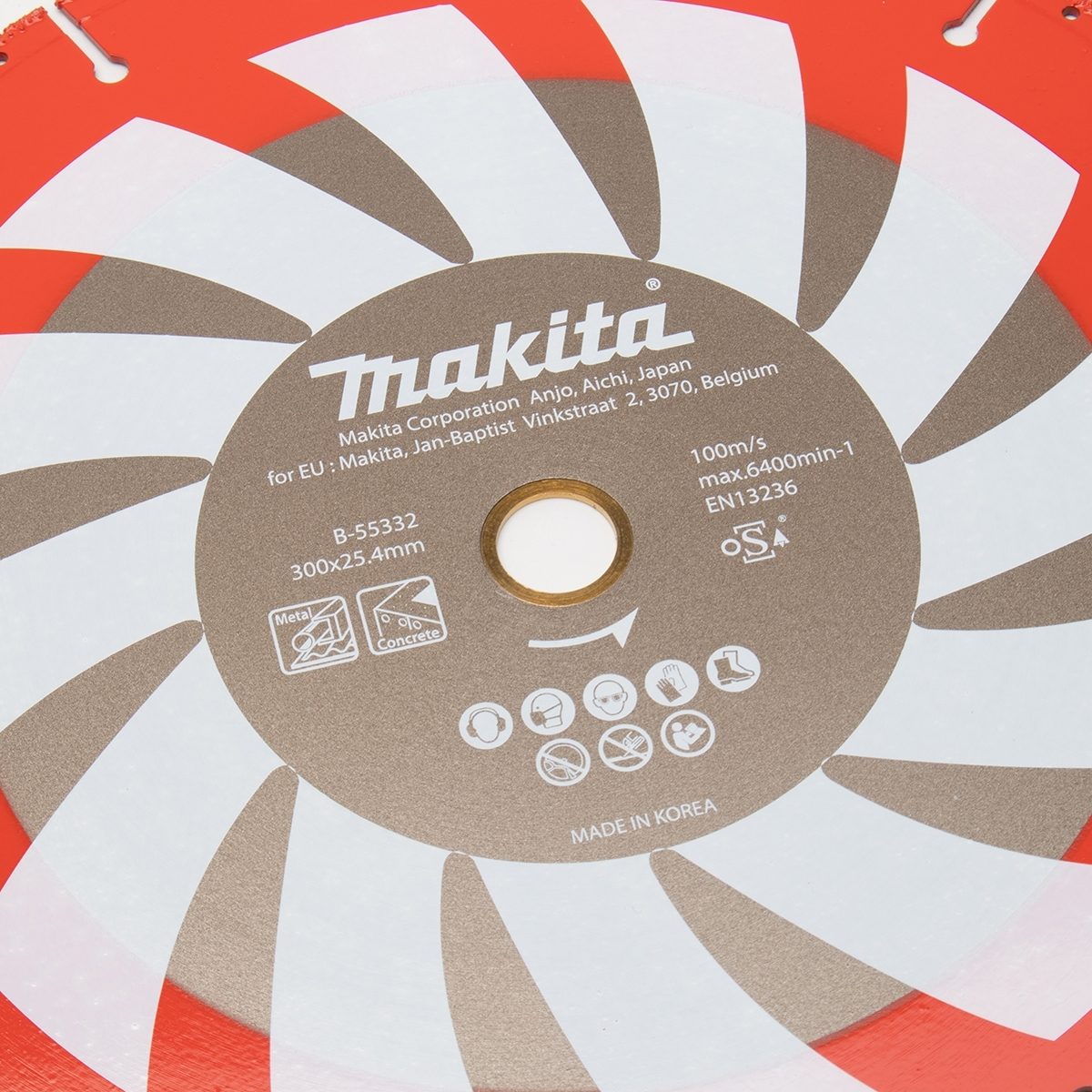 ใบตัด 12"302MM งานกู้ภัย (3.4 M) B-55332