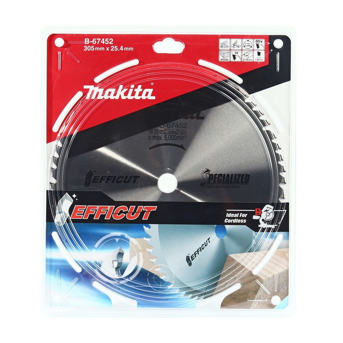 EFFICUT ใบเลื่อย 12" X60T (B-67452)