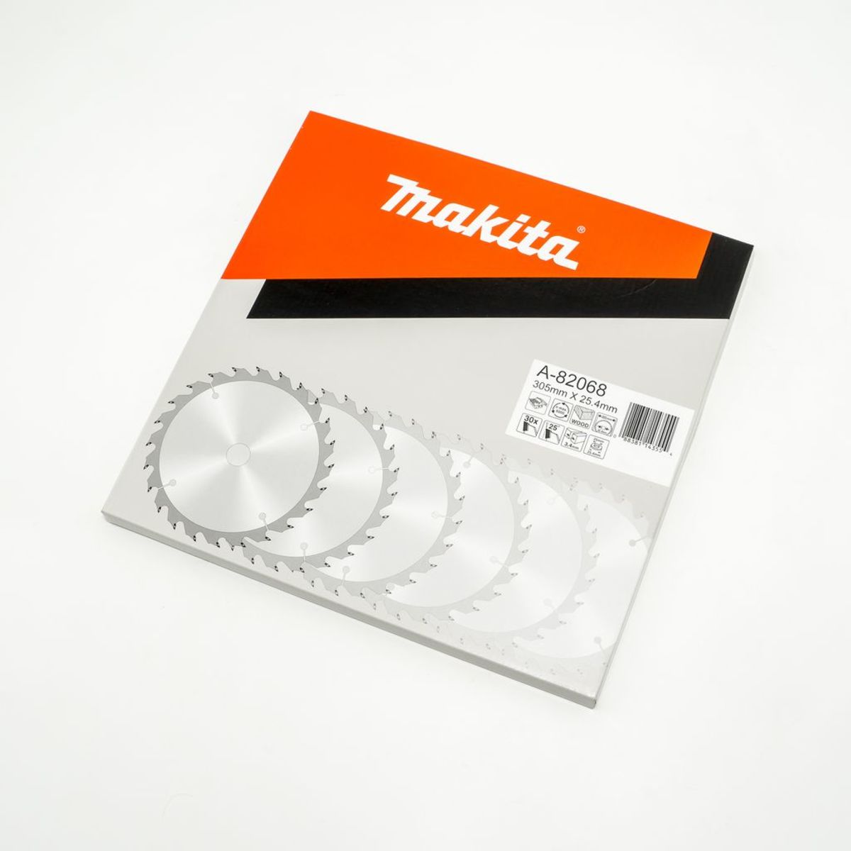 MAKITA ใบเลื่อยวงเดือนคาร์ไบด์สำหรับตัดไม้ 12 นิ้ว 30 ฟัน รุ่น A-82068 เส้นผ่านศูนย์กลาง 305 มม. หนา 3.4 มม. (มากีต้า)