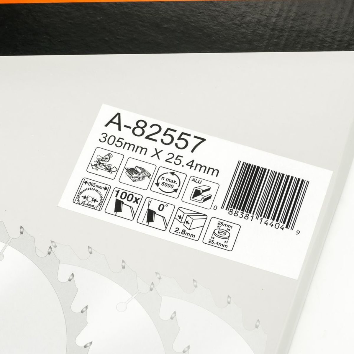 ใบเลื่อยวงเดือน-มิเนียม 12" 100T(A-82557
