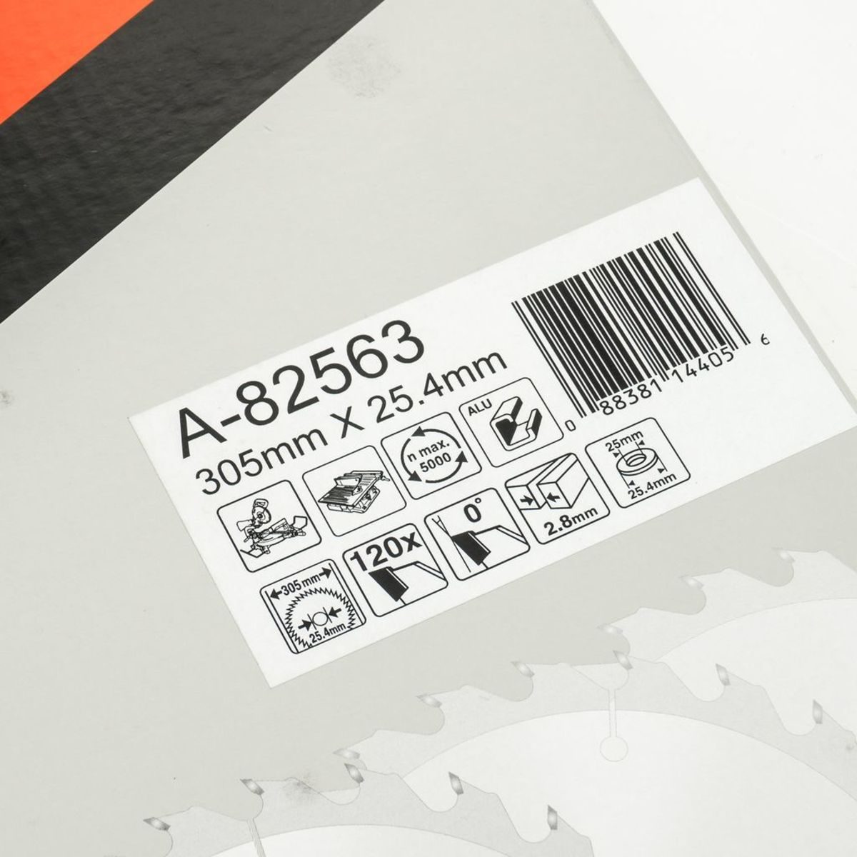 ใบเลื่อยวงเดือน-มิเนียม 12" 120T(A-82563
