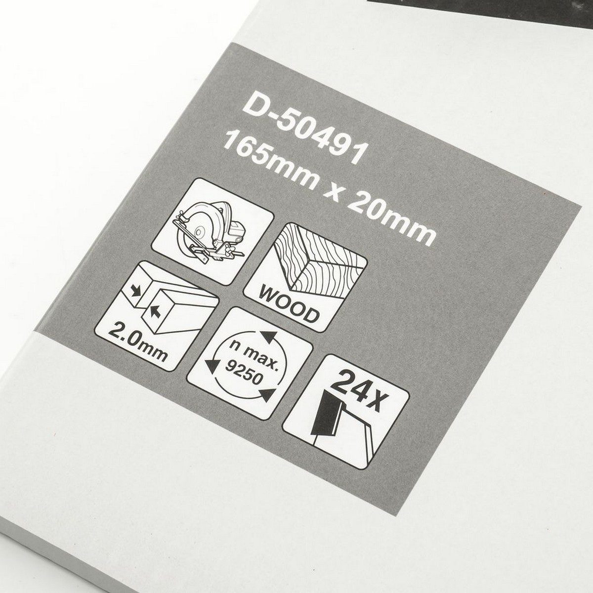 NEW ใบเลื่อย 6" X 24T รู 20MM*D-50491