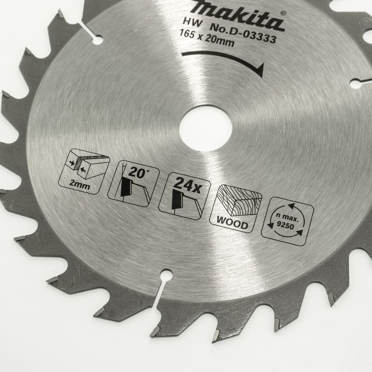 ใบลื่อย(แดง)165MM 6" 24T(D-03333)ใหม่
