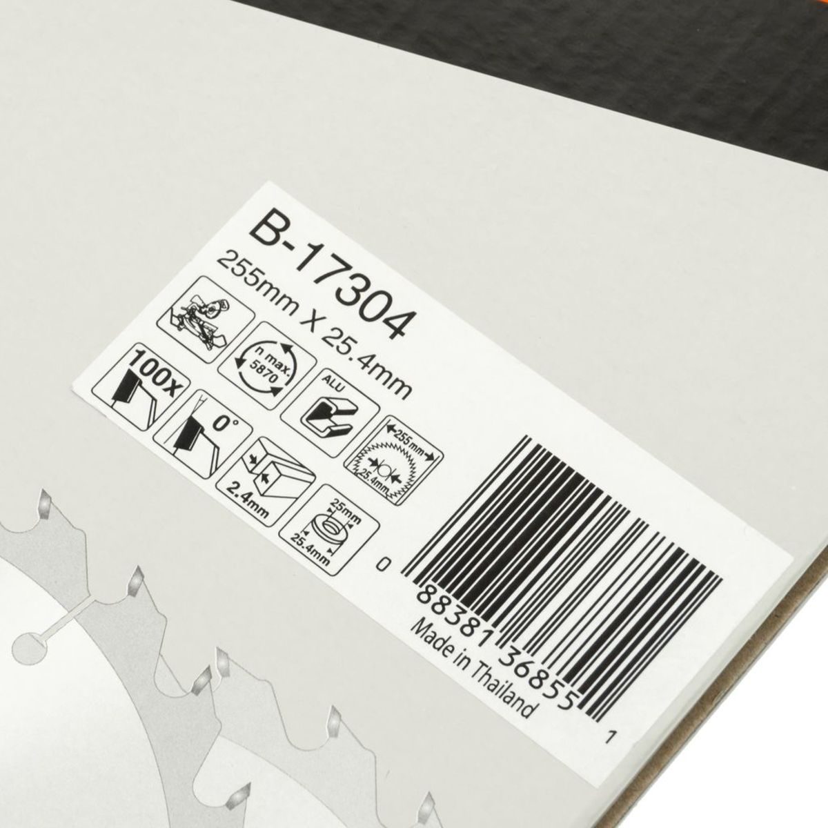 ใบเลื่อยวงเดือน-มีเนียม 10"X100T(B-17304
