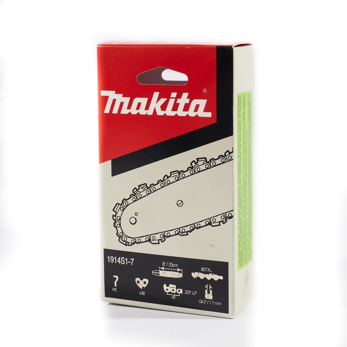 MAKITA โซ่ 80TXL-8 นิ้ว ใช้กับเลื่อยโซ่ก้านยาว รุ่น DUA200 (มากีต้า)