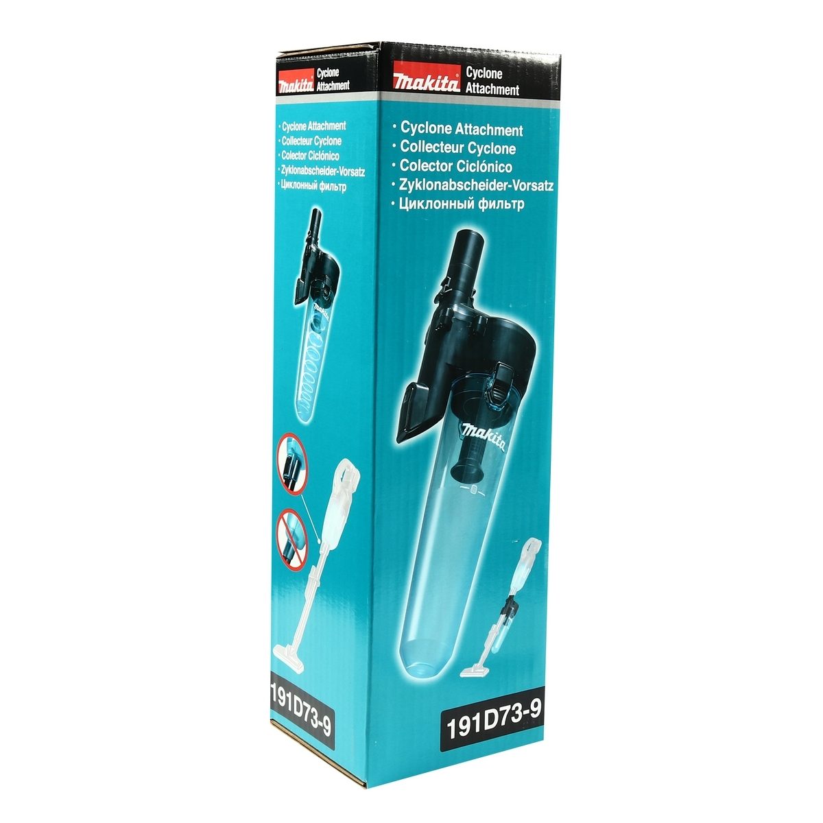 MAKITA ชุดหัวดูดฝุ่น Cyclone รุ่น 191D73-9 ใช้กับเครื่องดูดฝุ่น มากีต้า รุ่น DCL280, DCL281 และ DCL282