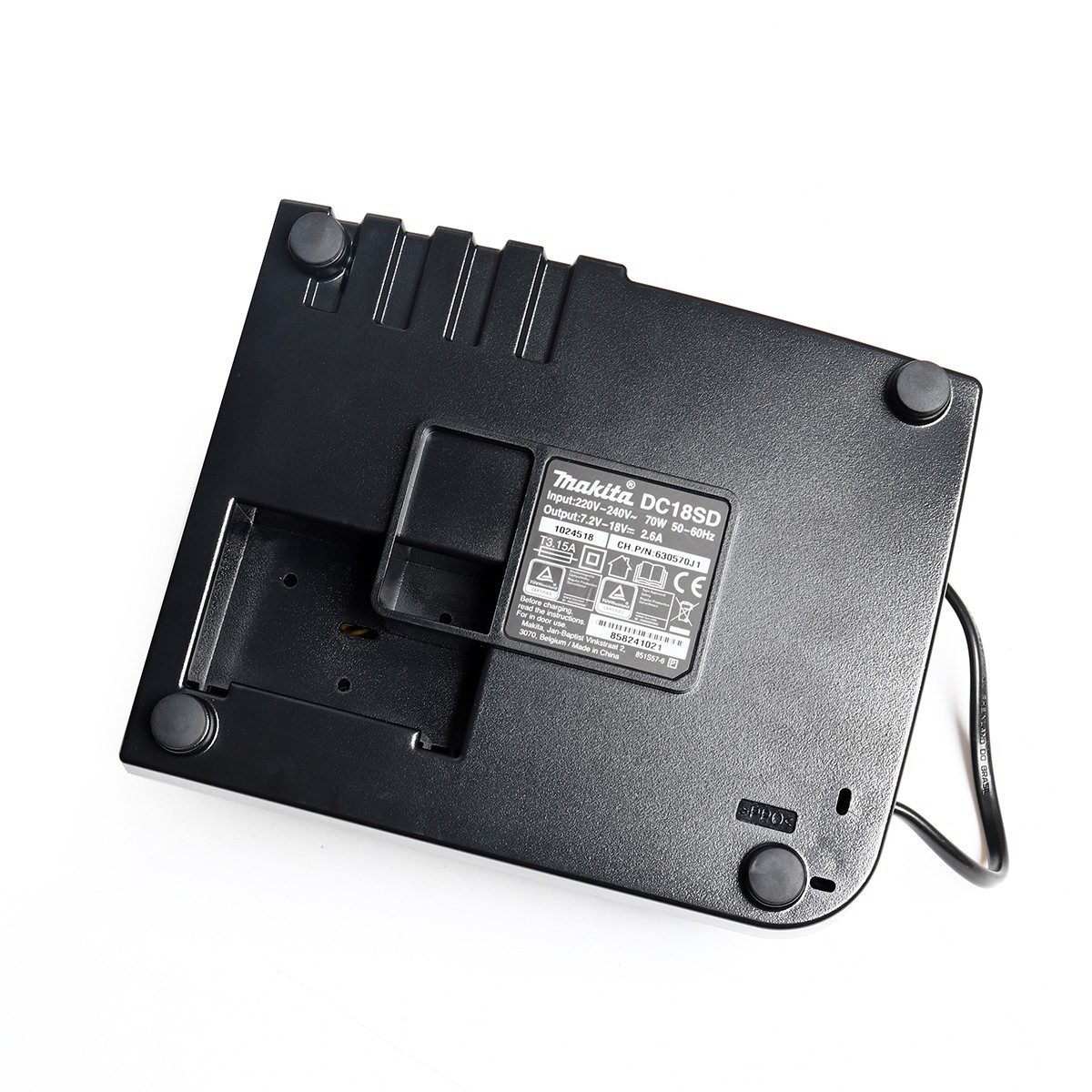 MAKITA เครื่องชาร์จแบตเตอรี่ 18 โวลต์ มาตรฐาน รุ่น DC18SD กำลังไฟ 70 วัตต์ ใช้กับแบต BL1830B / BL1850B / BL1860B / BL1815N (มากีต้า)