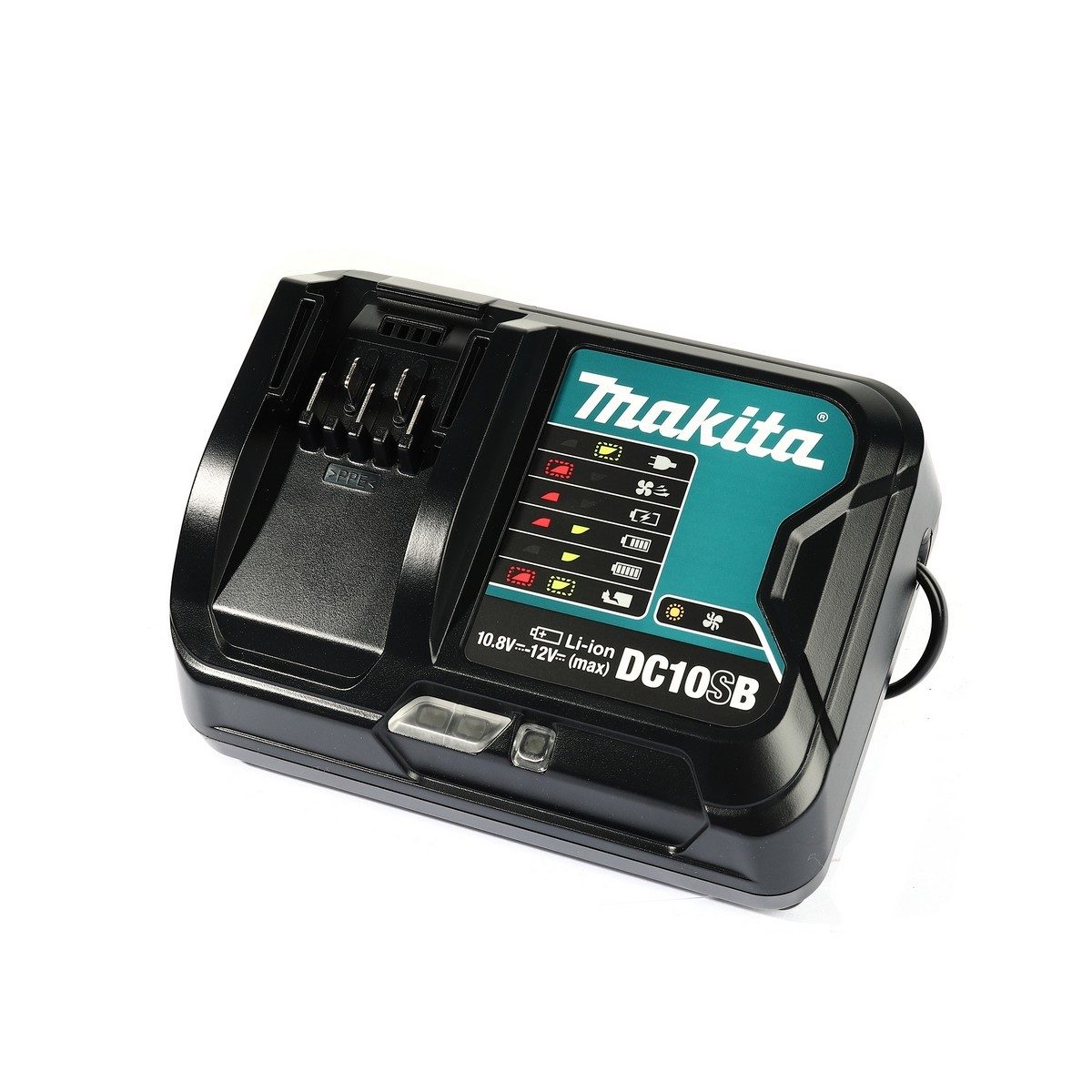 MAKITA ชุดแบตเตอรี่และแท่นชาร์จ 12 โวลต์ รุ่น MKP1SM122 ประกอบด้วย แบตเตอรี่ BL1041B (4 แอมป์) 2 ชิ้น + แท่นชาร์จเร็ว DC10SB + กล่องเครื่องม