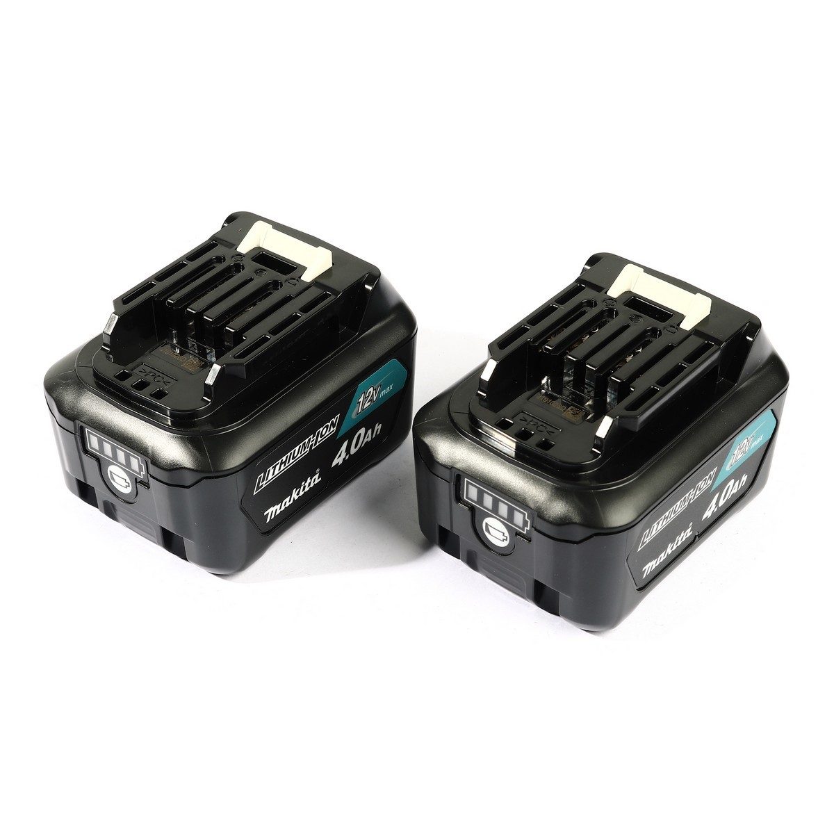 MAKITA ชุดแบตเตอรี่และแท่นชาร์จ 12 โวลต์ รุ่น MKP1SM122 ประกอบด้วย แบตเตอรี่ BL1041B (4 แอมป์) 2 ชิ้น + แท่นชาร์จเร็ว DC10SB + กล่องเครื่องม