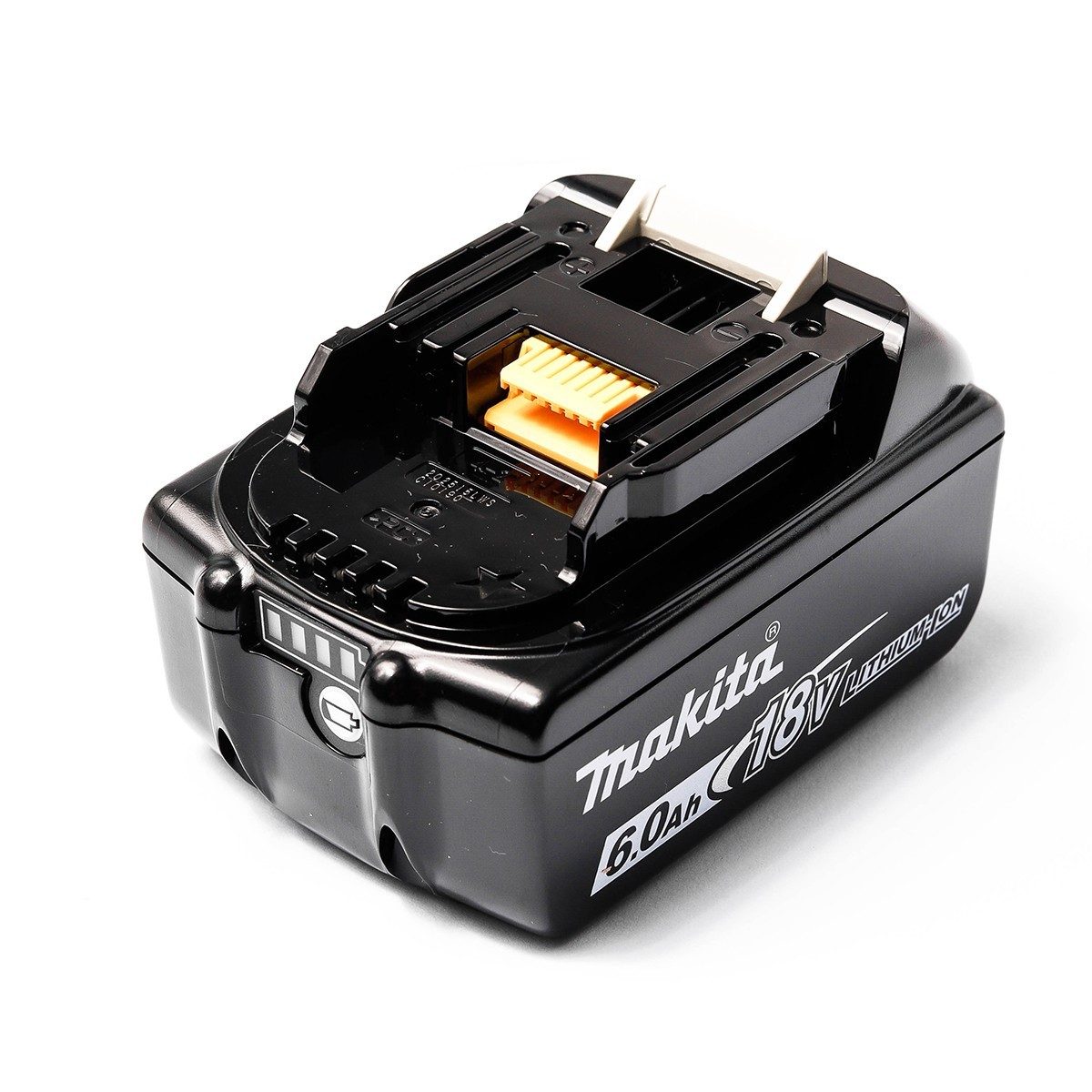 MAKITA แบตเตอรี่ ลิเธียมไอออน 18 โวลต์ 6.0 แอมป์ รุ่น BL1860B ใช้กับเครื่องชาร์จ รุ่น DC18RC / DC18SD / DC18RD / DC18SE / DC18RE (มากีต้า)