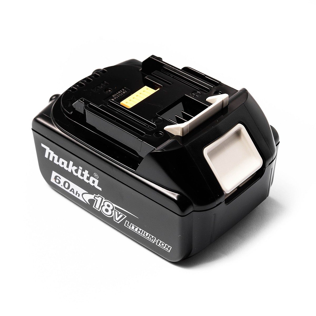 MAKITA แบตเตอรี่ ลิเธียมไอออน 18 โวลต์ 6.0 แอมป์ รุ่น BL1860B ใช้กับเครื่องชาร์จ รุ่น DC18RC / DC18SD / DC18RD / DC18SE / DC18RE (มากีต้า)
