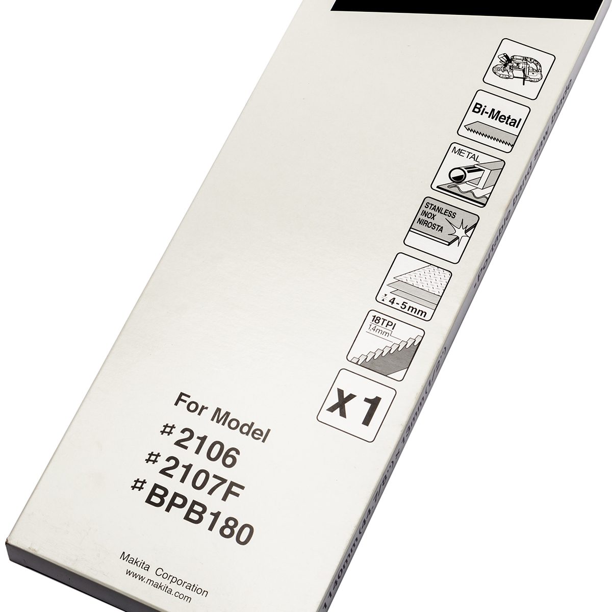 อะไหล่2106 ใบเลื่อย 18T BI-M(สแตนเลส)1ใบ