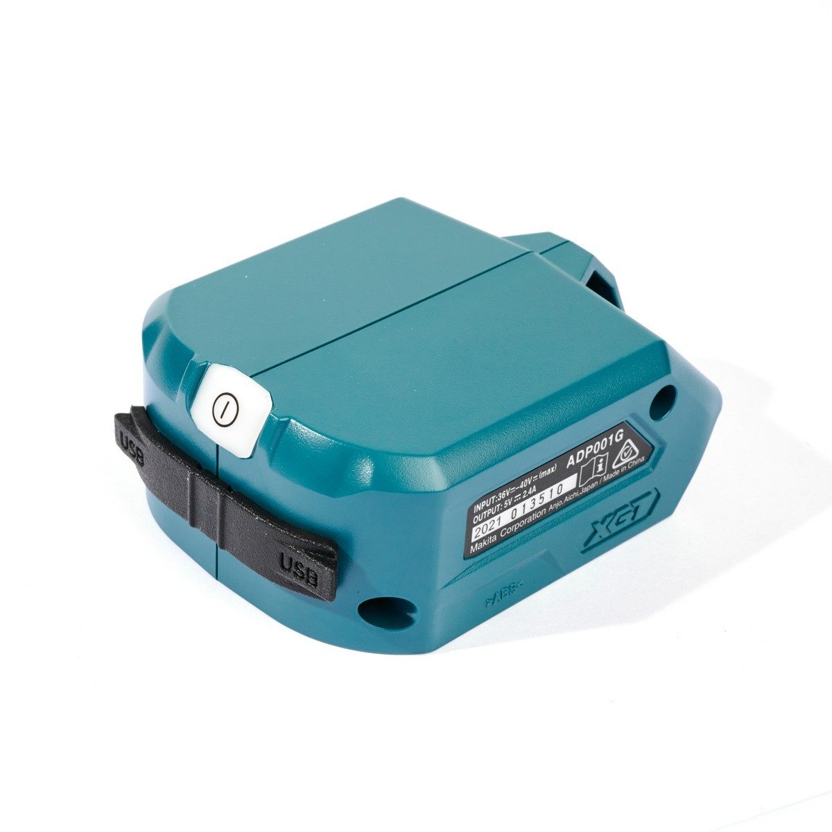 MAKITA ตัวแปลงไฟ USB สำหรับ LI-ION 40V มากีต้า รุ่น ADP001G ใช้กับแบตเตอรี่ 40VMAX รุ่น BL4040 และ BL4025