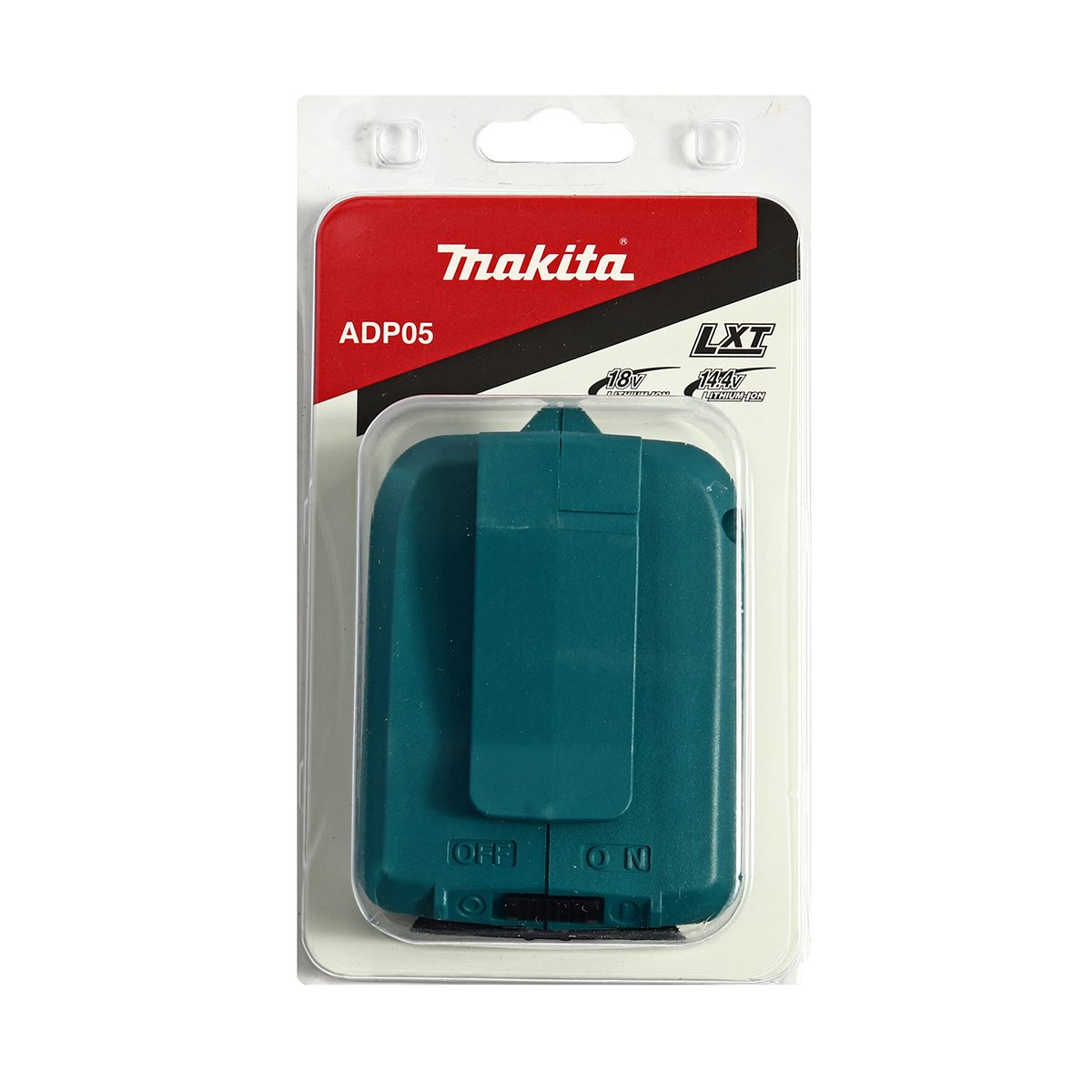 ตัวแปลงไฟ USB สำหรับ LI-ION 18Vและ 14.4V มากีต้า (MAKITA) รุ่น ADP05