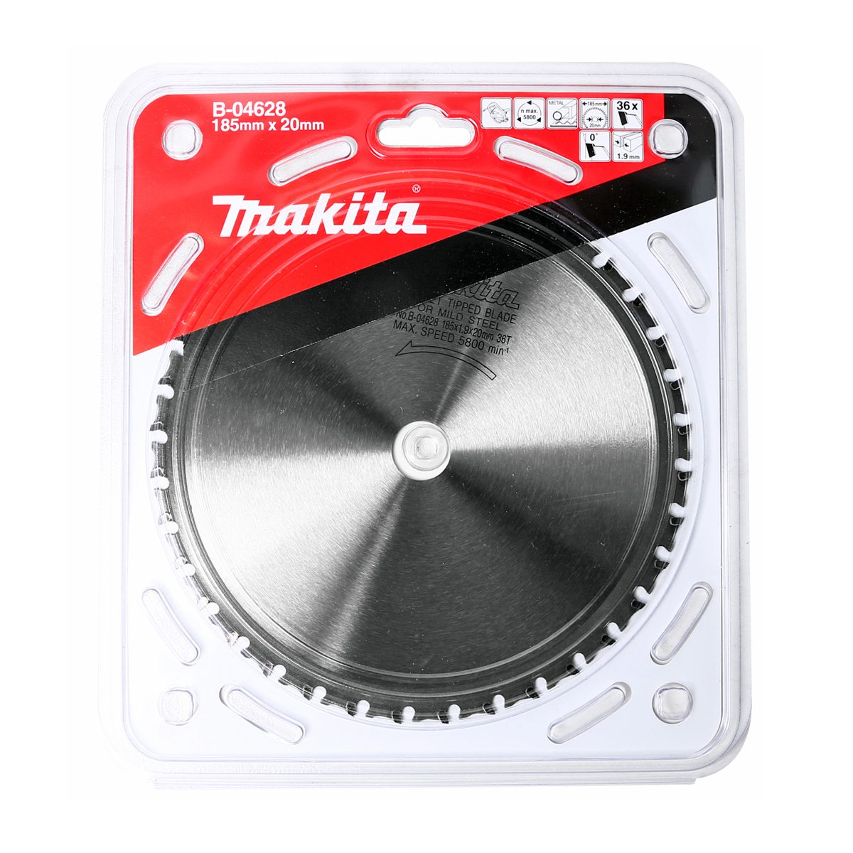 อะไหล่ 4131 ใบเลื่อยวงเดือน-เหล็ก 7"X36T