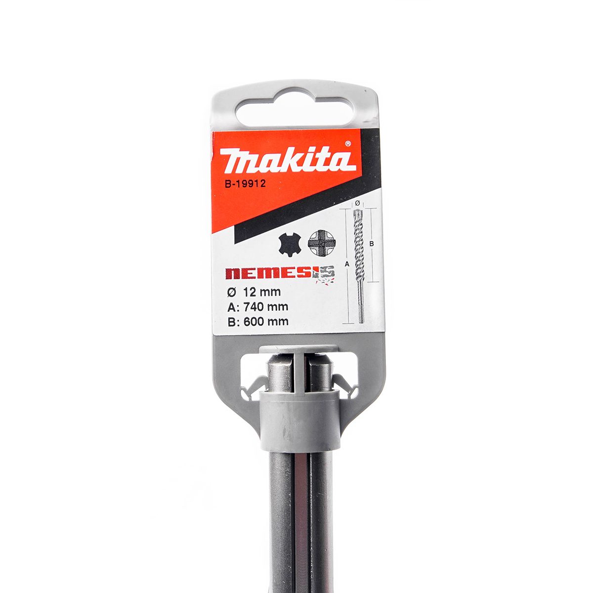 NEMESIS ดอก SDS-MAX 12X740