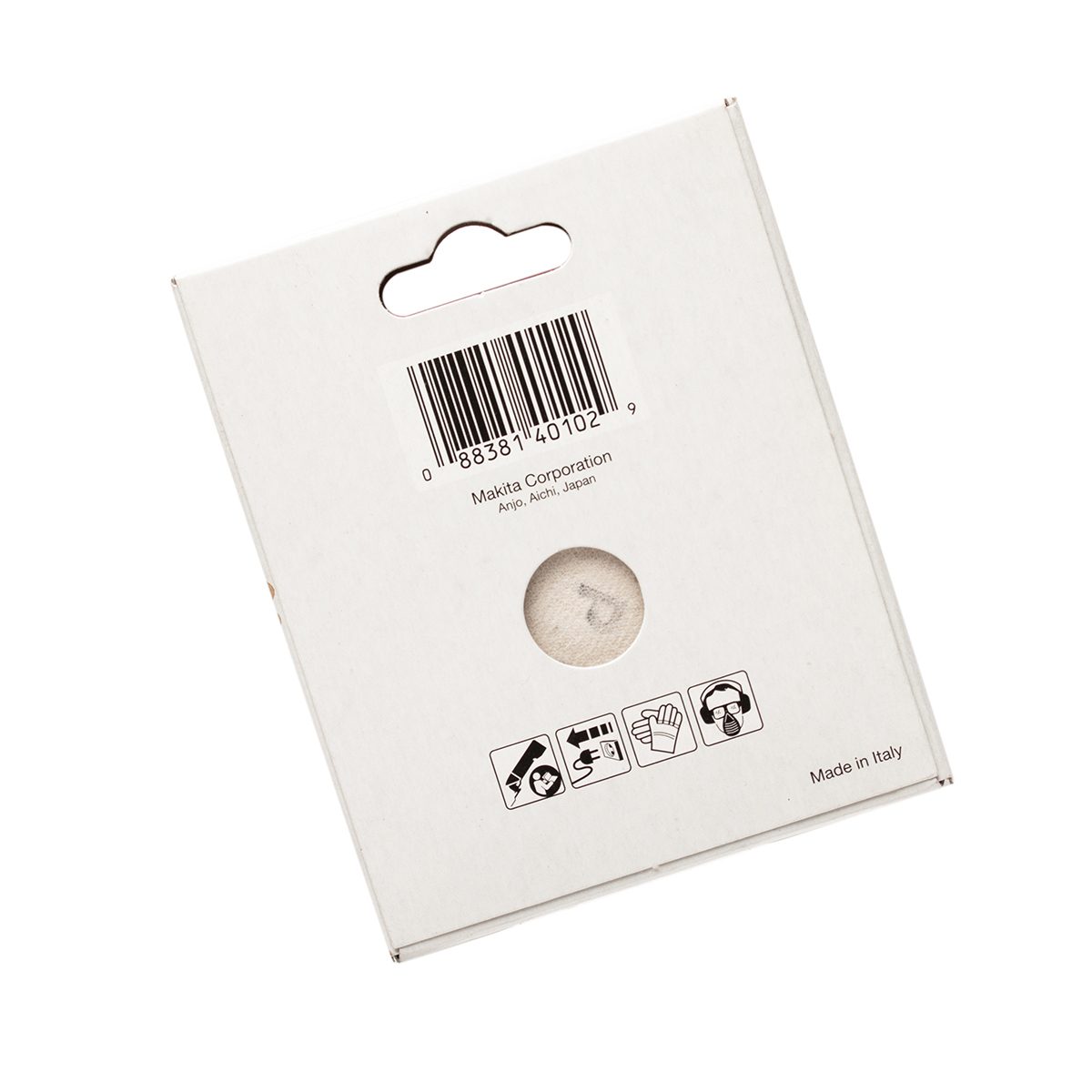 TM3000C (แดง-LONG)กระดาษทรายไม้#60 10/P