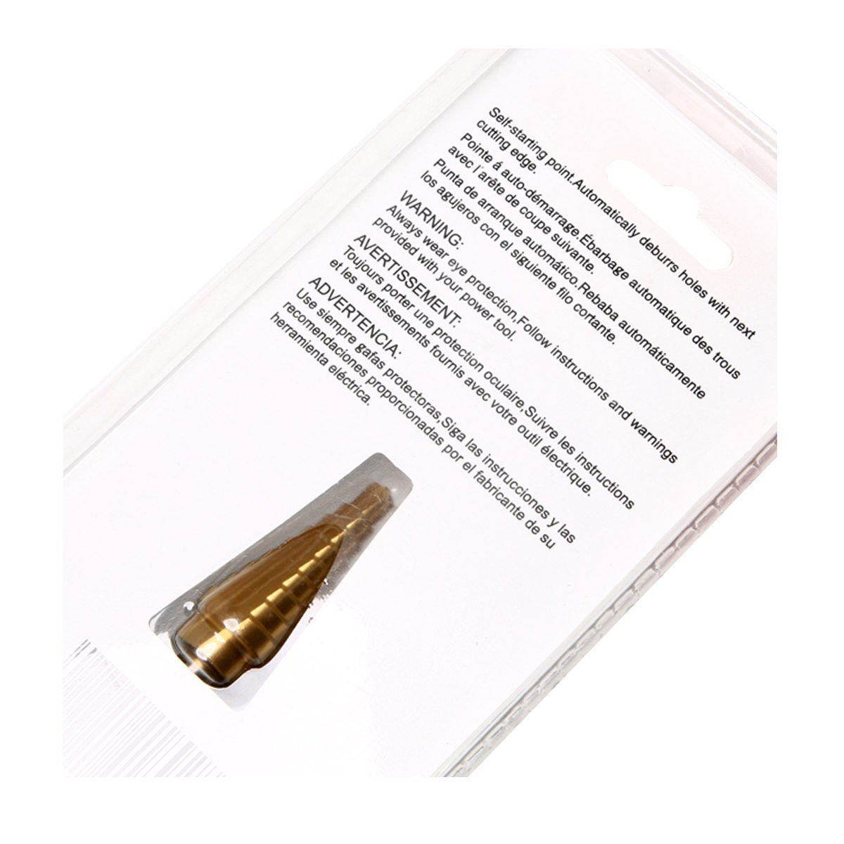 ดอก STEP DRILL 1/4" - 3/4" ร่องตรงTI-N
