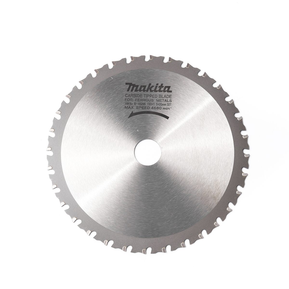 ใบเลื่อย 150MM X 32T ตัดโลหะ ใช้กับเครื่องตัดเหล็ก มากีต้า รุ่น DCS551