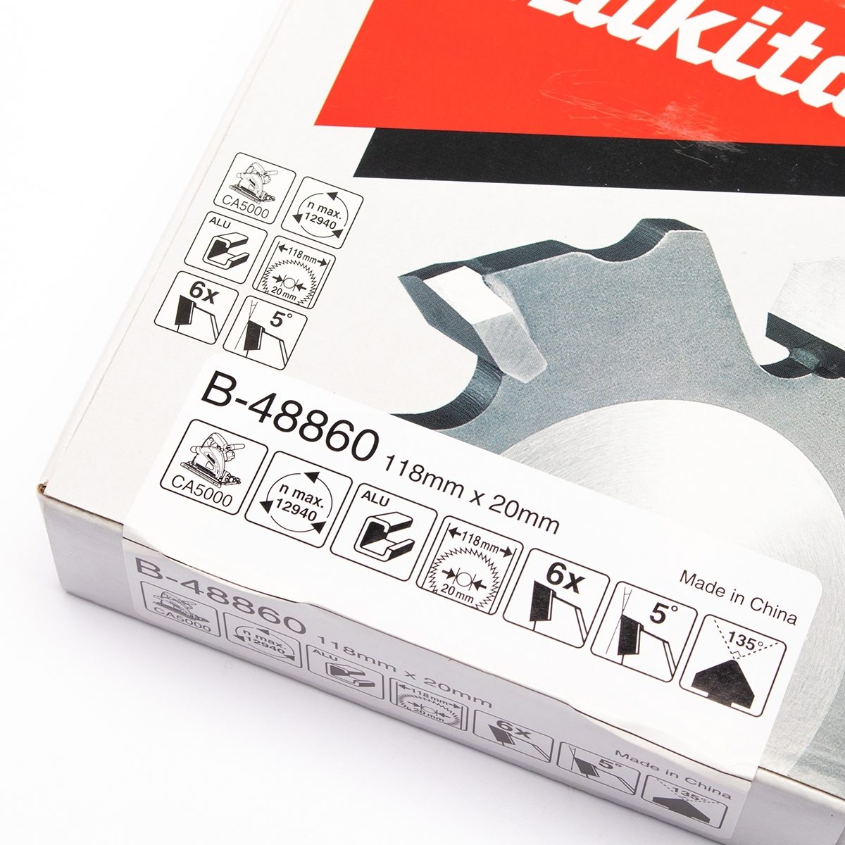 อะไหล่ CA5000X ใบเลื่อย 6T - 135 อาศา