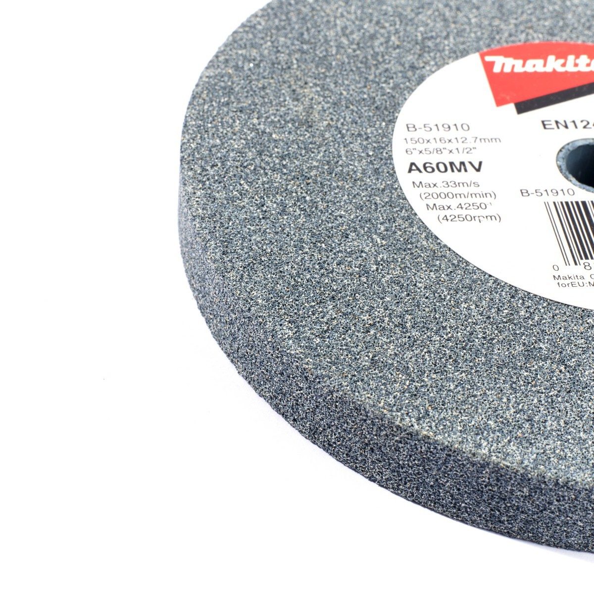 MAKITA อะไหล่ หินไฟ 6 นิ้ว (สีเทา) #A60P ใช้กับเครื่องเจียร์หินไฟ รุ่น GB-602 (มากีต้า)