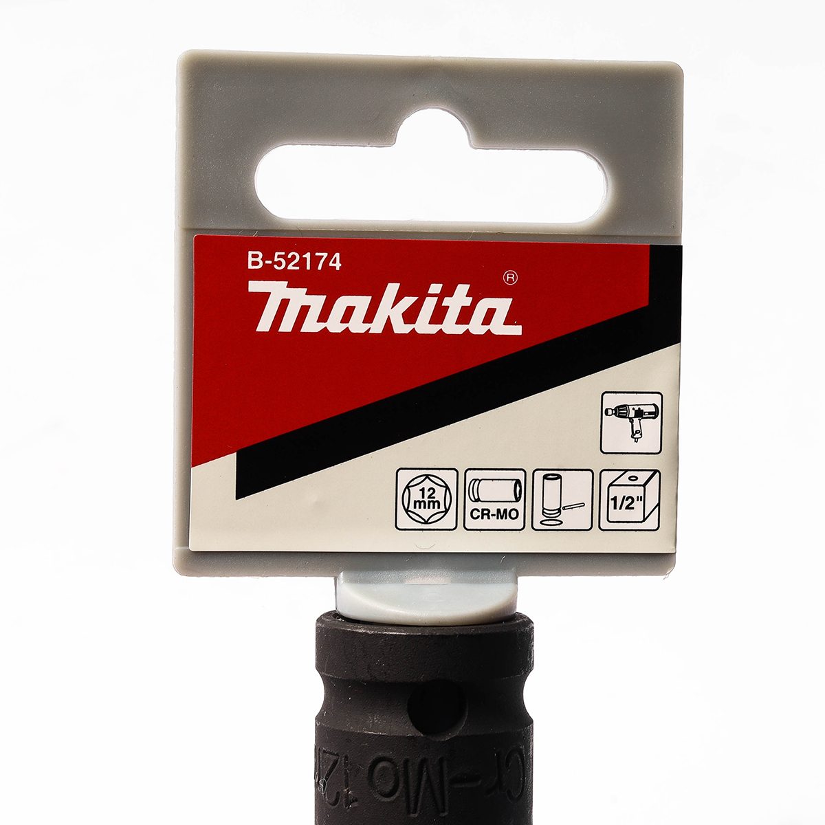 ลูกบล๊อกลมยาว แกน 1/2" 12X81MM