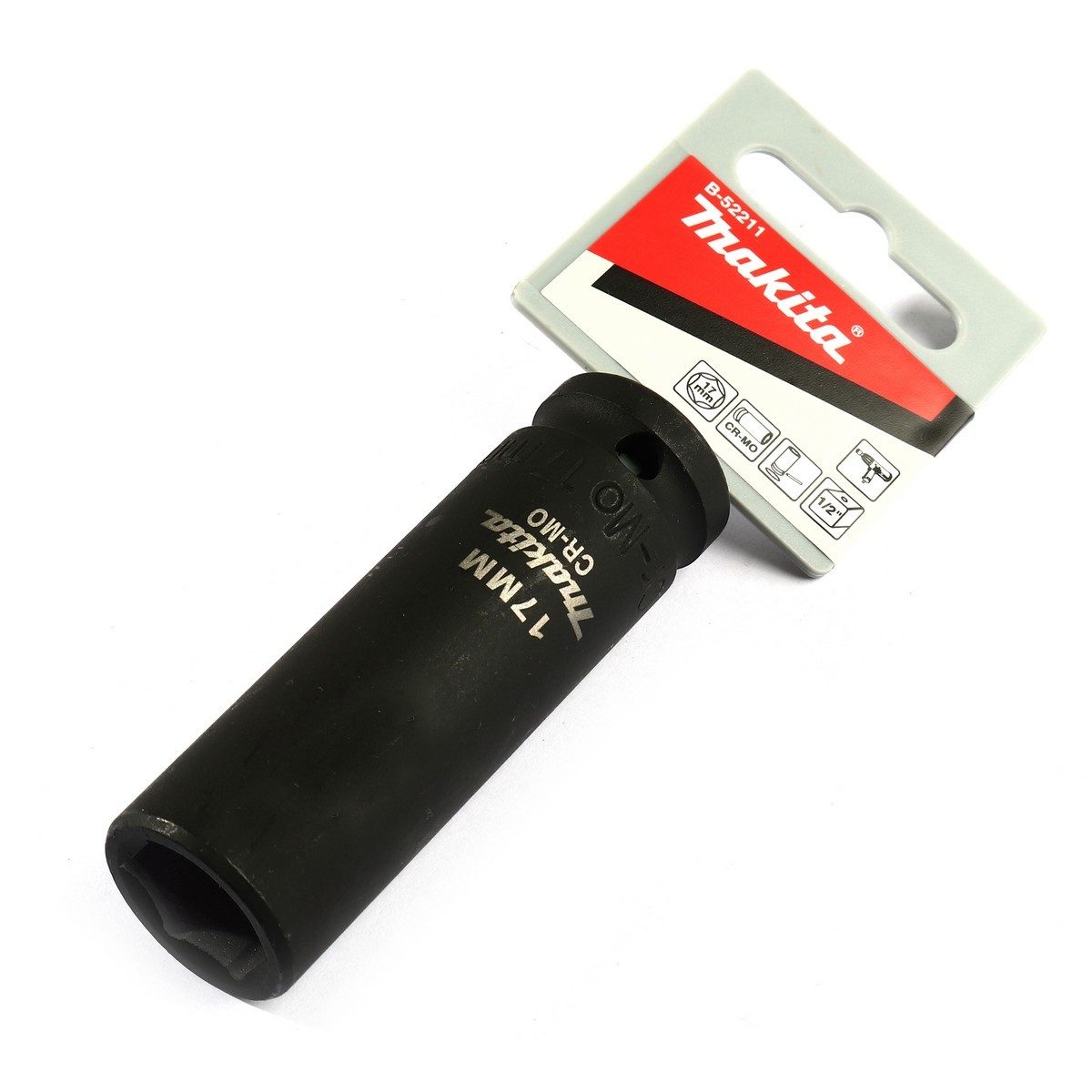 ลูกบล๊อกลมยาว แกน 1/2" 17X81MM