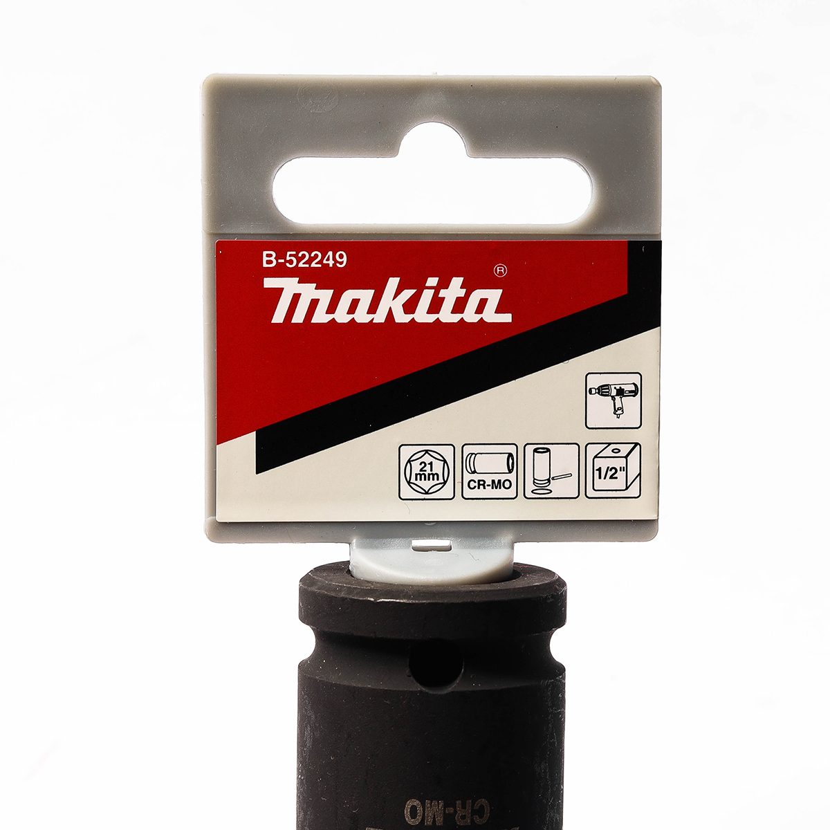 ลูกบล๊อกลมยาว แกน 1/2" 21X81MM