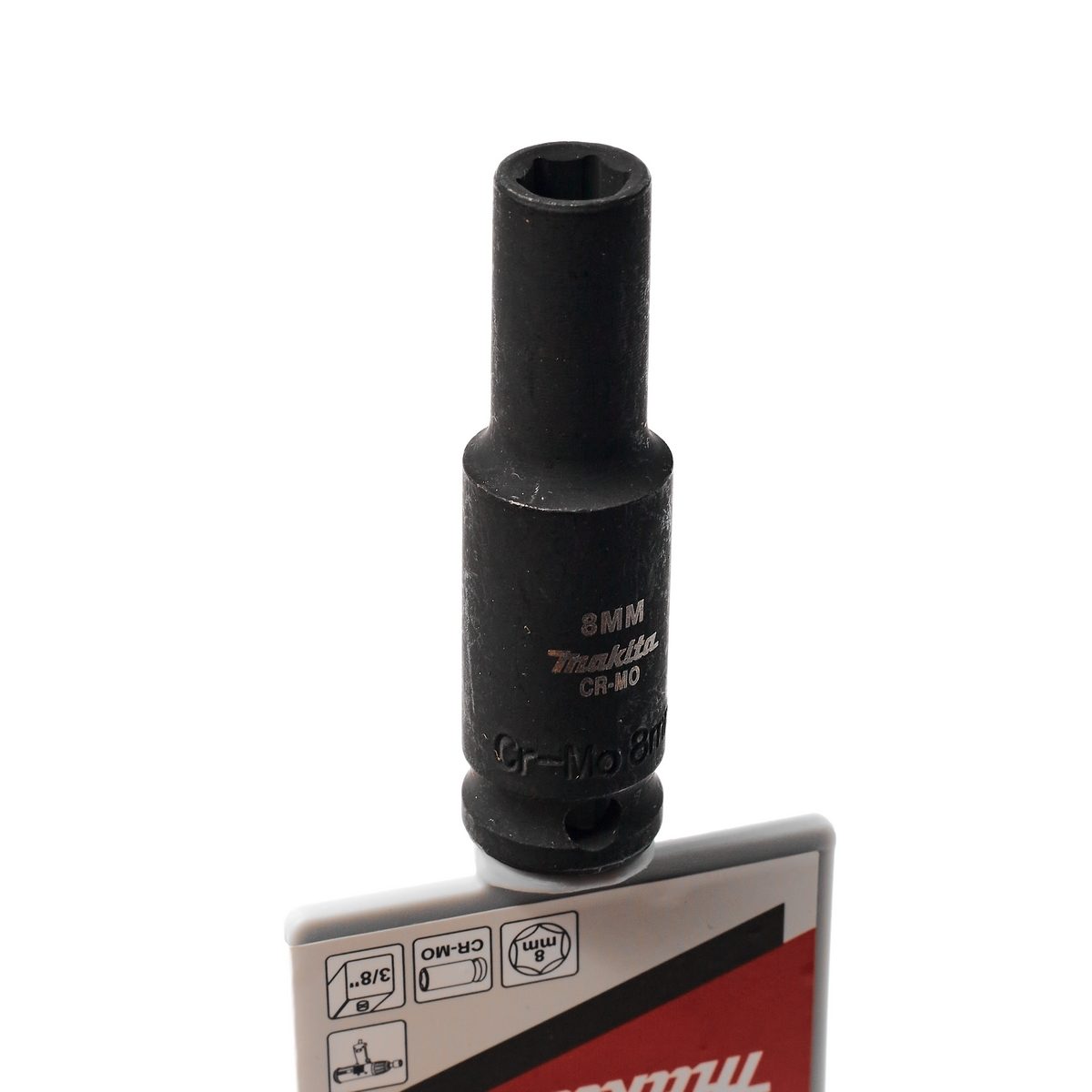 ลูกบล๊อกลมยาว แกน SQ 3/8" 8X63MM