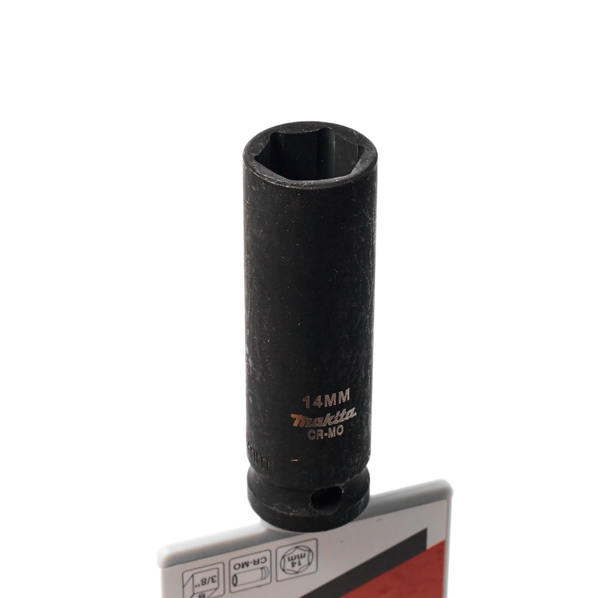 ลูกบล๊อกลมยาว แกน SQ 3/8" 14X63MM