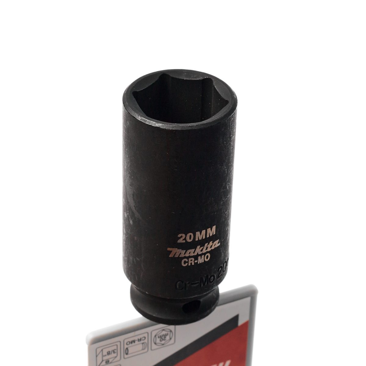 ลูกบล๊อกลมยาว แกน SQ 3/8" 20X63MM