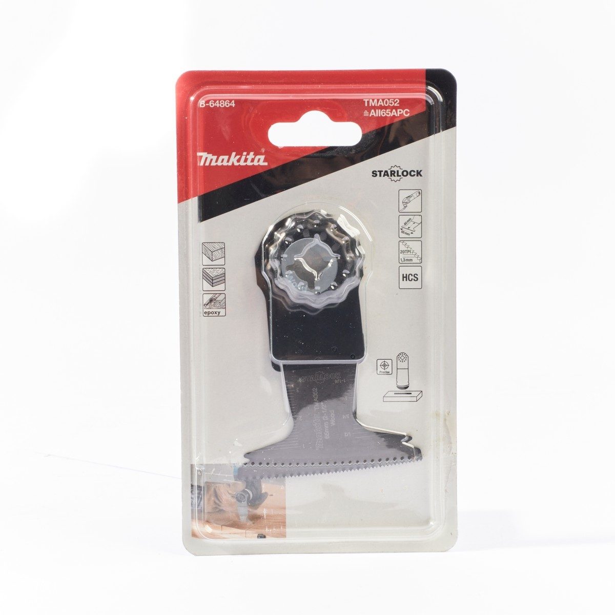 TMA052 ใบตัดเหลี่ยมไม้ 65X40MM HCS