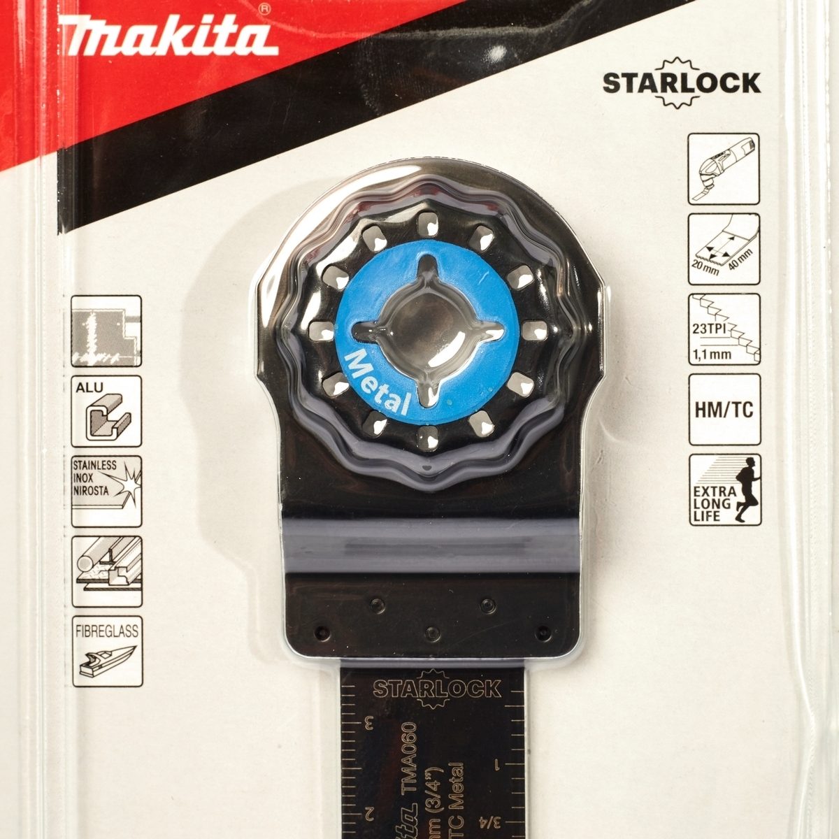 TMA060 ใบตัดโลหะ(ตะปู) 20X40MM TC/HM