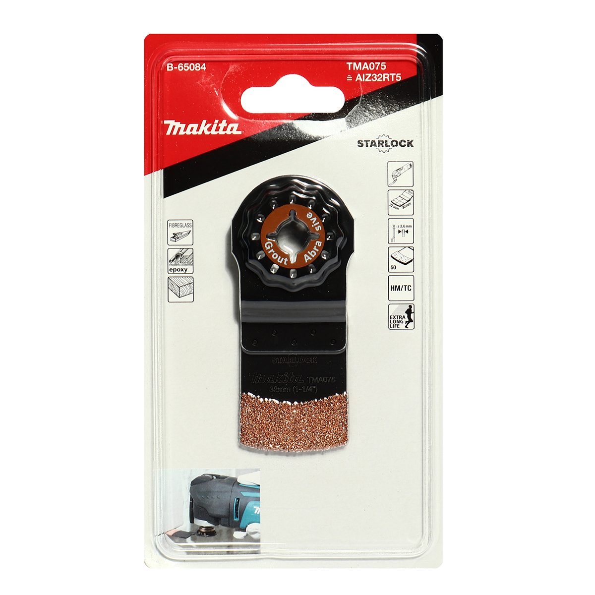 TMA075 ใบคาร์ไบด์ ตรง 32X30MM