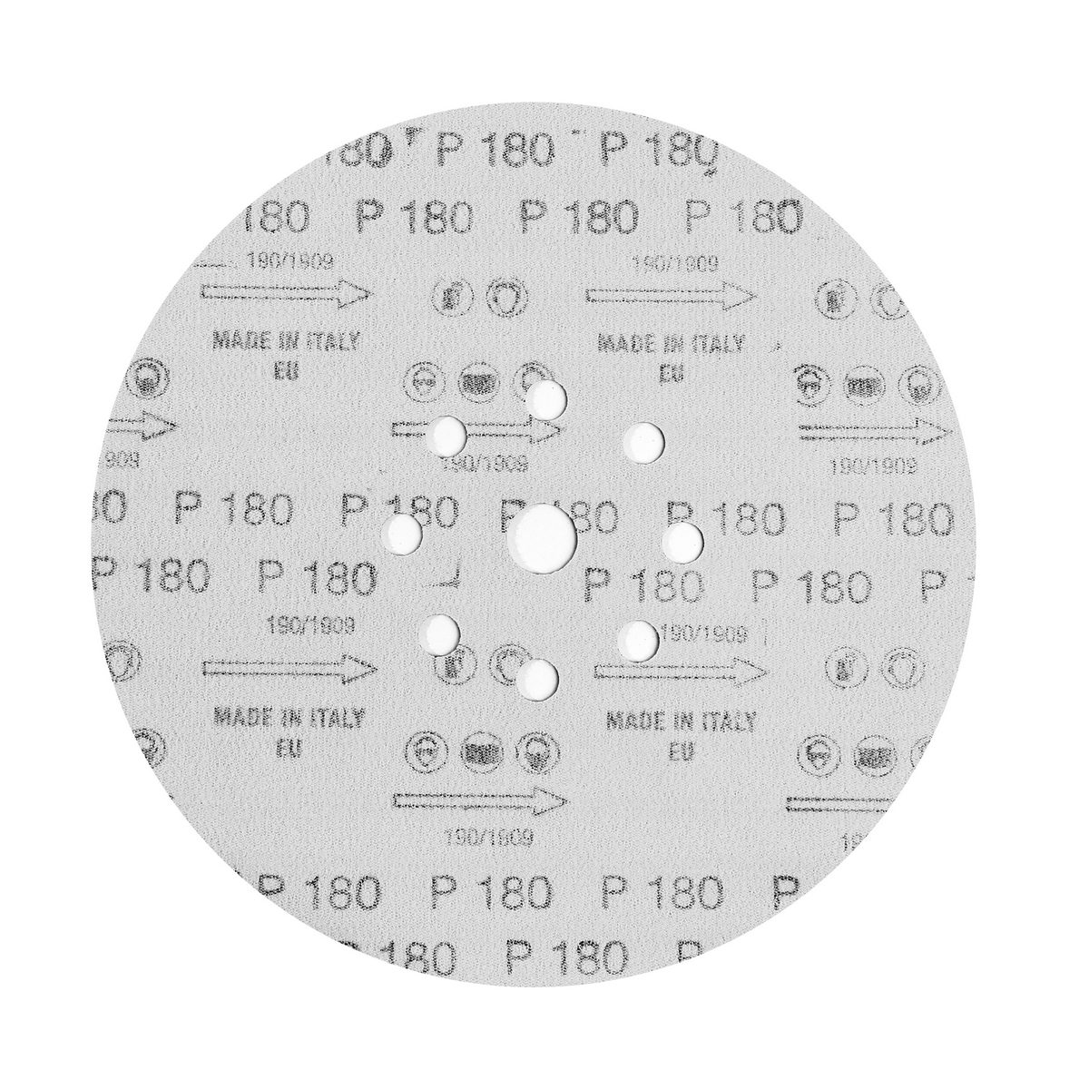 MAKITA (มากีต้า ) กระดาษทรายกลม 9 นิ้ว เบอร์ #180 ใช้กับเครื่องขัดฝ้า, ผนังไร้สาย รุ่น DSL800 (25 ชิ้น/แพ็ค)