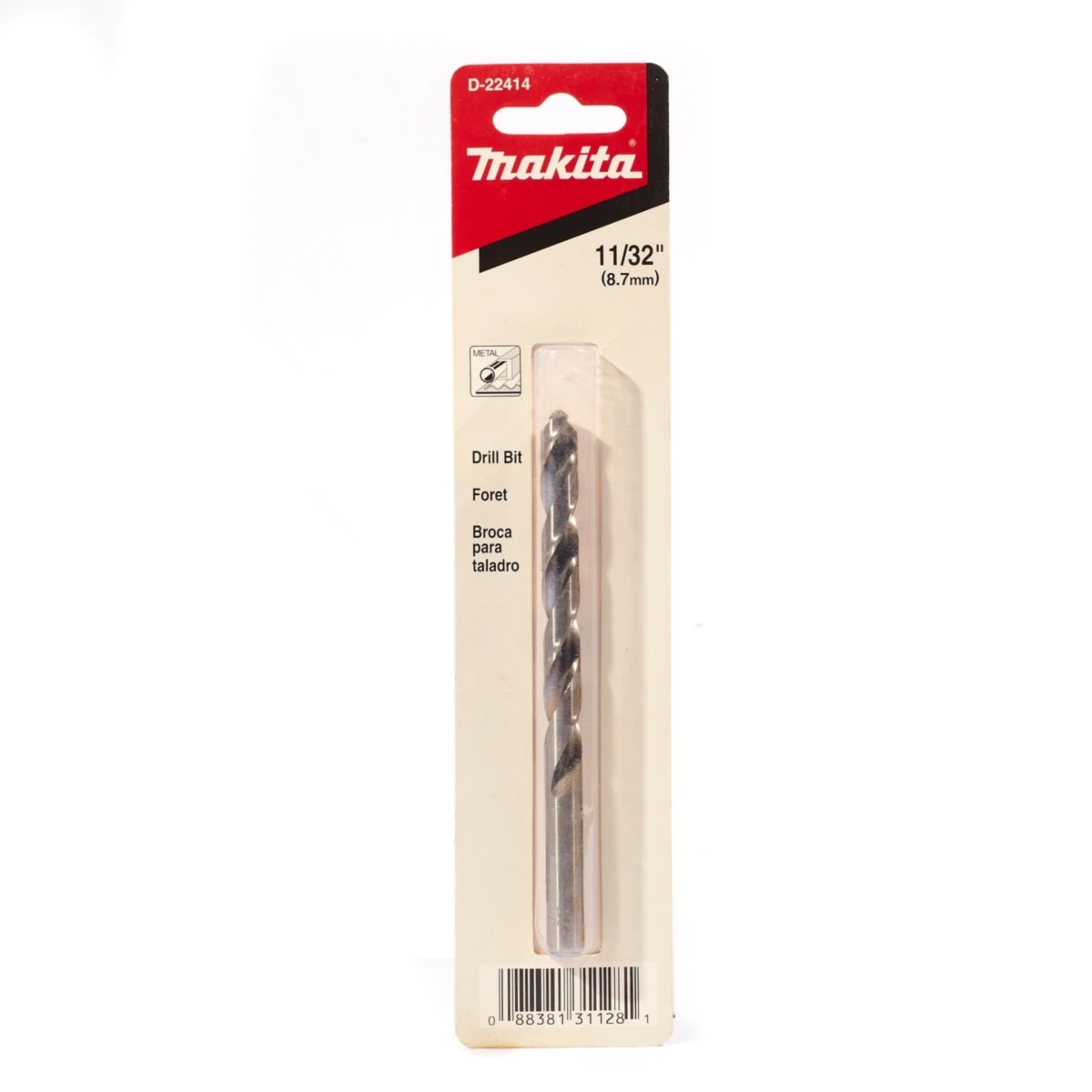 D-22414 ดอกเจาะเหล็ก HSS-G 11/32"(1 ดอก)